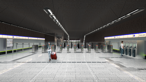 METRO Vestíbulo